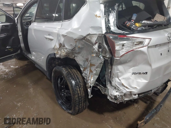 2015 Toyota RAV4 LE with VIN JTMBFREV4FJ037488, listed as a IAAI auction lot 41524052 with 155,544 mi miles and . Bid and sale history available at carsss.com. Image 6.