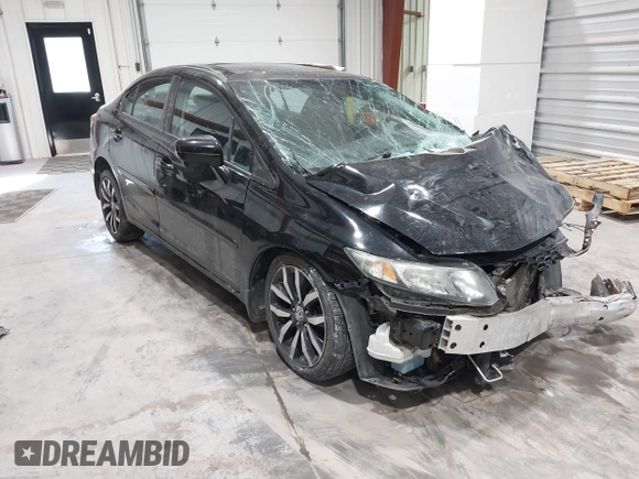 2015 Honda Civic EX-L z VIN 19XFB2F90FE235634, wystawiony jako IAAI lot #41406765 z przebiegiem 143 492 mil mil oraz . Historia ofert i sprzedaży dostępna na DreamBid. Obrazek 1.