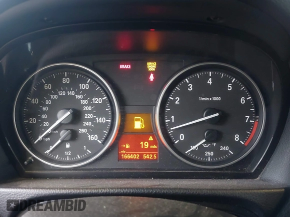 2013 BMW 3 Series 335i xDrive with VIN WBAKF9C5XDE672706, listed as a IAAI auction lot 41655252 with 166,402 mi miles and . Bid and sale history available at DreamBid. Image 16.