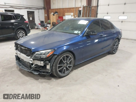 2020 Mercedes-Benz C 300 with VIN W1KWF8DB5LR569967, listed as a IAAI auction lot 42241351 with 53,119 mi miles and . Bid and sale history available at DreamBid. Image 18.