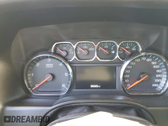 2019 Chevrolet Suburban Premier with VIN 1GNSKJKC7KR146871, listed as a Copart auction lot 43017234 with 96,965 mi miles and Salvage Title. Bid and sale history available at DreamBid. Image 9.
