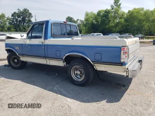 1990 Ford F-150 with VIN 1FTDF15N7LNA52632, listed as a Copart auction lot 60468495 with 8,445 mi miles and Salvage title. Bid and sale history available at DreamBid. Image 2.