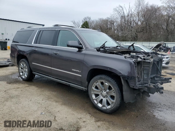 2016 GMC Yukon XL Denali with VIN 1GKS1HKJ7GR244572, listed as a Copart auction lot 46088825 with 173,650 mi miles and Salvage Title. Bid and sale history available at carsss.com. Image 4.