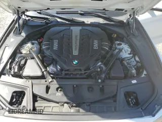 2016 BMW 5 Series 550i with VIN WBAKN9C59GD963159, listed as a Copart auction lot 50718175 with 113,715 mi miles and Salvage title. Bid and sale history available at DreamBid. Image 11.