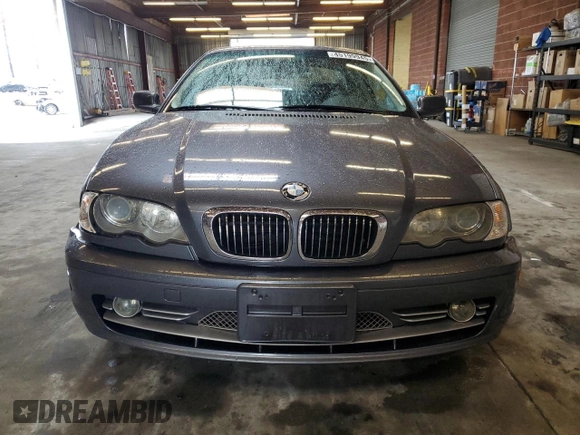 2002 BMW 3 Series 330Ci with VIN WBABN53482JU28205, listed as a Copart auction lot 45199945 with 75,083 mi miles and Salvage Title. Bid and sale history available at carsss.com. Image 5.