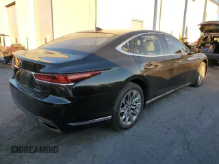 2018 Lexus LS with VIN JTHB51FF3J5004008, listed as a Copart auction lot 78175134 with 33,983 mi miles and Salvage Title. Bid and sale history available at carsss.com. Image 3.