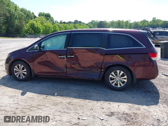 2014 Honda Odyssey EX-L z VIN 5FNRL5H64EB076088, wystawiony jako IAAI lot #42144781 z przebiegiem 174 135 mil mil oraz . Historia ofert i sprzedaży dostępna na DreamBid. Obrazek 13.