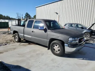 2002 GMC Sierra 1500 SLE with VIN 2GTEC19T621414813, listed as a Copart auction lot 88859175 with 309,136 mi miles and Salvage Title. Bid and sale history available at carsss.com. Image 4.