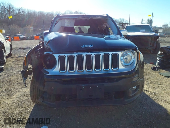 2016 Jeep Renegade Limited with VIN ZACCJADT1GPE09567, listed as a IAAI auction lot 41295278 with Not Provided miles and . Bid and sale history available at DreamBid. Image 6.