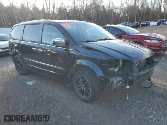 2011 Chrysler Town & Country Limited with VIN 2A4RR6DG5BR747619, listed as a Copart auction lot 45509485 with Not Provided miles and Salvage Title. Bid and sale history available at carsss.com. Image 4.