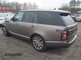 2015 Land Rover Range Rover HSE z VIN SALGS2VF4FA220237, wystawiony jako IAAI lot #41087301 z przebiegiem 110 309 mil mil oraz . Historia ofert i sprzedaży dostępna na DreamBid. Obrazek 3.