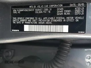 2016 Volvo S60 T5 Drive-E Premier with VIN YV126MFK9G2394517, listed as a Copart auction lot 77310143 with 134,866 mi miles. Bid and sale history available at carsss.com. Image 12.
