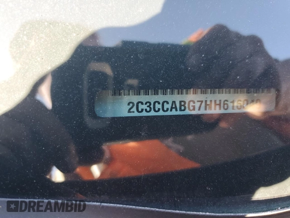 2017 Chrysler 300 S with VIN 2C3CCABG7HH616049, listed as a Copart auction lot 79654744 with 84,812 mi miles and Salvage Title. Bid and sale history available at DreamBid. Image 12.