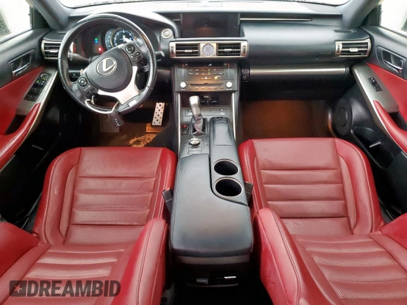 2016 Lexus IS 350 с VIN JTHCE1D22G5010377, выставлен на аукционе Copart как лот 58362255 с пробегом 103 379 миль миль и Списание • Salvage title. История ставок и продаж доступна на DreamBid. Изображение 8.