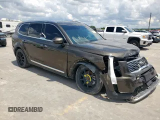2020 Kia Telluride SX z VIN 5XYP5DHC1LG038521, wystawiony jako Copart lot #55861575 z przebiegiem 56 694 mil mil oraz Czysty tytuł • Clean title. Historia ofert i sprzedaży dostępna na DreamBid. Obrazek 4.