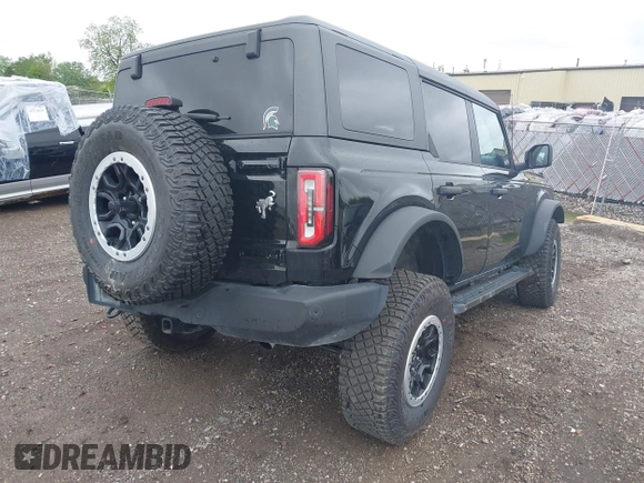 2024 Ford Bronco Big Bend with VIN 1FMDE7BH1RLB44761, listed as a IAAI auction lot 42296697 with 8,928 mi miles and . Bid and sale history available at DreamBid. Image 4.