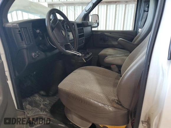 2010 Chevrolet Express Passenger LT with VIN 1GA2G1DGXA1112195, listed as a Copart auction lot 68340394 with Not provided miles and Salvage title. Bid and sale history available at DreamBid. Image 7.