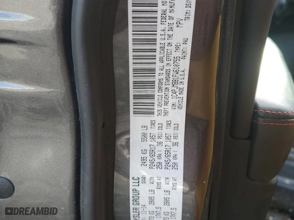 2015 Jeep Cherokee Trailhawk with VIN 1C4PJMBB1FW610755, listed as a Copart auction lot 46622945 with 156,318 mi miles and Salvage Title. Bid and sale history available at carsss.com. Image 13.