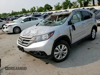 2012 Honda CR-V EX-L with VIN 5J6RM4H79CL059985, listed as a Copart auction lot 58623535 with 38,054 mi miles and Salvage title. Bid and sale history available at DreamBid. Image 14.