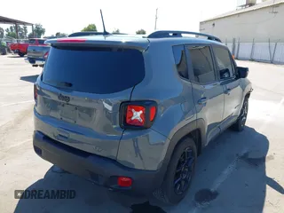 2020 Jeep Renegade Latitude with VIN ZACNJABB8LPL31928, listed as a IAAI auction lot 42478300 with 56,835 mi miles and . Bid and sale history available at DreamBid. Image 4.