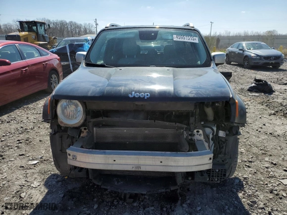 2016 Jeep Renegade Limited with VIN ZACCJADT0GPC84531, listed as a Copart auction lot 45951515 with 191,445 mi miles and Salvage Title. Bid and sale history available at carsss.com. Image 5.