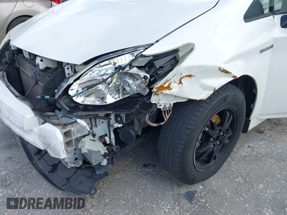 2012 Toyota Prius One with VIN JTDKN3DU1C1560505, listed as a IAAI auction lot 41908240 with 133,188 mi miles and . Bid and sale history available at DreamBid. Image 6.