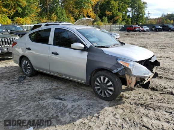 2016 Nissan Versa S with VIN 3N1CN7AP8GL862269, listed as a Copart auction lot 50118325 with 0 mi miles and Non Repairable. Bid and sale history available at carsss.com. Image 4.