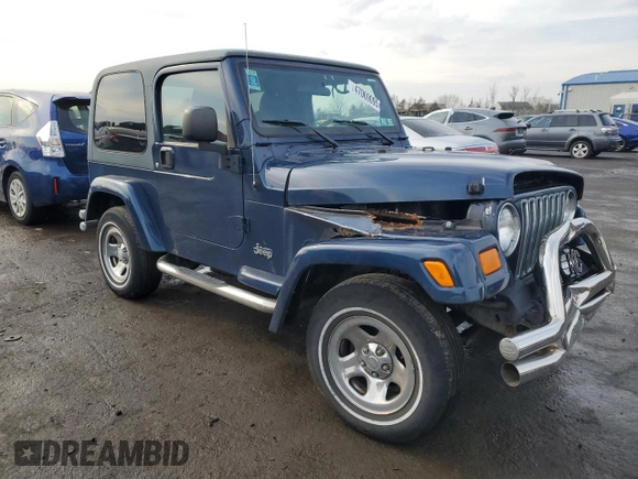 2003 Jeep Wrangler X with VIN 1J4FA39S93P352545, listed as a Copart auction lot 47069095 with 178,747 mi miles and Salvage Title. Bid and sale history available at carsss.com. Image 4.