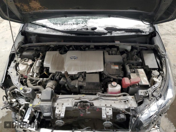 2021 Toyota Prius LE with VIN JTDKAMFP2M3188655, listed as a Copart auction lot 44873745 with 87,967 mi miles and Salvage Title. Bid and sale history available at DreamBid. Image 12.