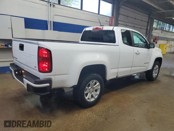 2022 Chevrolet Colorado 2WD LT z VIN 1GCHSCEA6N1232636, wystawiony jako Copart lot #58310435 z przebiegiem 16 937 mil mil oraz Czysty tytuł • Clean title. Historia ofert i sprzedaży dostępna na DreamBid. Obrazek 3.