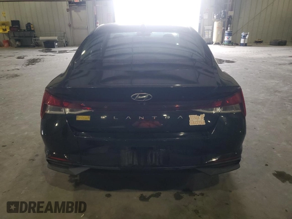 2021 Hyundai Elantra SEL z VIN 5NPLM4AG7MH003345, wystawiony jako Copart lot #56551285 z przebiegiem 76 675 mil mil oraz Szkoda całkowita • Salvage title. Historia ofert i sprzedaży dostępna na DreamBid. Obrazek 6.