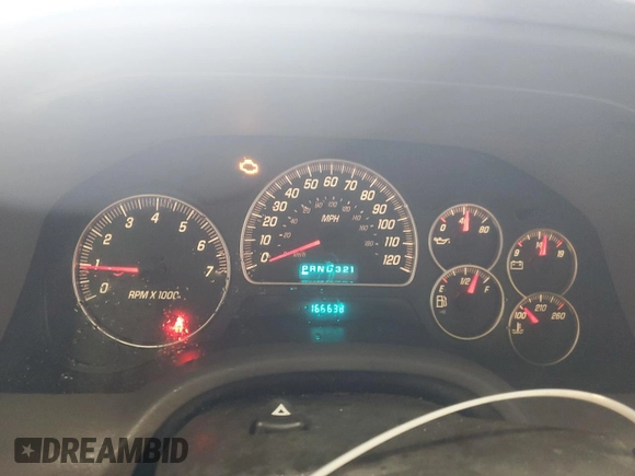 2005 GMC Envoy SLT with VIN 1GKDS13S352104934, listed as a Copart auction lot 86205864 with 166,638 mi miles and Clean Title. Bid and sale history available at carsss.com. Image 9.
