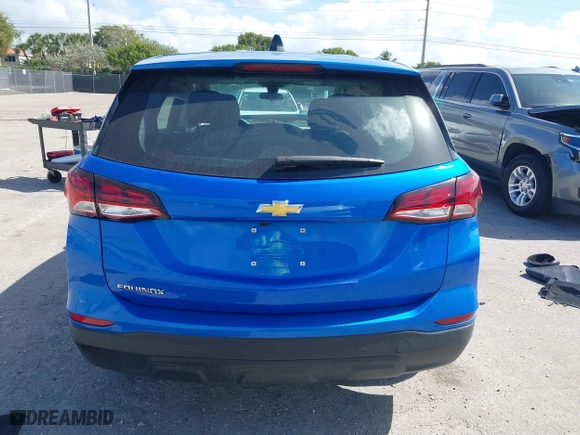 2024 Chevrolet Equinox LS with VIN 3GNAXHEG6RL181438, listed as a IAAI auction lot 41577654 with 7,459 mi miles. Bid and sale history available at carsss.com. Image 16.