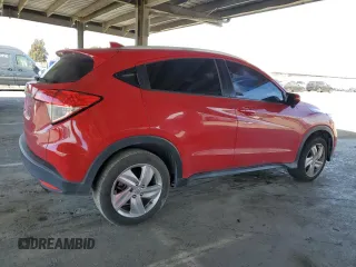 2019 Honda HR-V EX with VIN 3CZRU5H58KM717250, listed as a Copart auction lot 53018035 with 143,529 mi miles and Salvage Title. Bid and sale history available at carsss.com. Image 3.