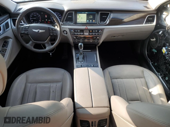 2017 Genesis G80 3.8L z VIN KMHGN4JE2HU199246, wystawiony jako Copart lot #64332695 z przebiegiem 80 508 mil mil oraz Szkoda całkowita • Salvage title. Historia ofert i sprzedaży dostępna na DreamBid. Obrazek 8.