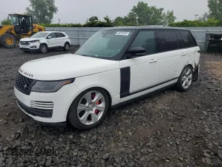 2018 Land Rover Range Rover z VIN SALGS5RE8JA391892, wystawiony jako Copart lot #60204935 z przebiegiem 58 692 mil mil oraz Szkoda całkowita • Salvage title. Historia ofert i sprzedaży dostępna na DreamBid. Obrazek 1.