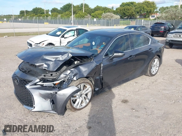 2024 Lexus IS with VIN JTHCA1D24R5131782, listed as a IAAI auction lot 41195539 with 4,104 mi miles. Bid and sale history available at carsss.com. Image 17.