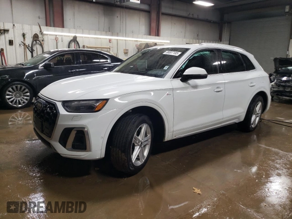 2023 Audi Q5 S line Prestige with VIN WA1F2AFY7P2026613, listed as a Copart auction lot 88807185 with 23,607 mi miles and Salvage Title. Bid and sale history available at carsss.com. Image 1.