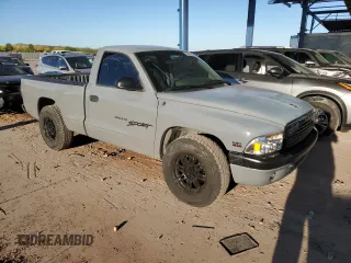 1997 Dodge Dakota with VIN 1B7FL26X9VS139735, listed as a Copart auction lot 55270635 with 163,867 mi miles and Clean Title. Bid and sale history available at carsss.com. Image 4.