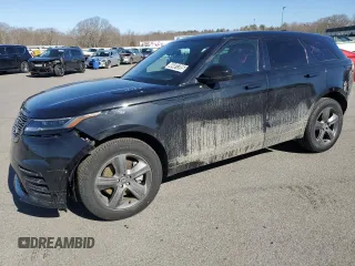 2025 Land Rover Range Rover Velar Dynamic SE with VIN SALYL2EXXSA809622, listed as a Copart auction lot 48401395 with 3,699 mi miles and Clean Title. Bid and sale history available at DreamBid. Image 1.