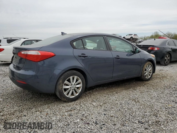 2014 Kia Forte LX with VIN KNAFX4A62E5210705, listed as a Copart auction lot 51559574 with 93,571 mi miles and Salvage Title. Bid and sale history available at carsss.com. Image 3.