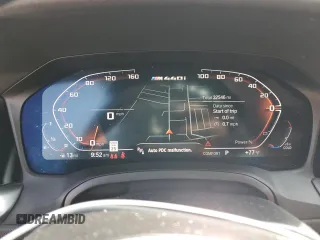 2023 BMW 4 Series M440i z VIN WBA53AT07PCL58393, wystawiony jako Copart lot #60527305 z przebiegiem 32 546 mil mil oraz Szkoda całkowita • Salvage title. Historia ofert i sprzedaży dostępna na DreamBid. Obrazek 9.