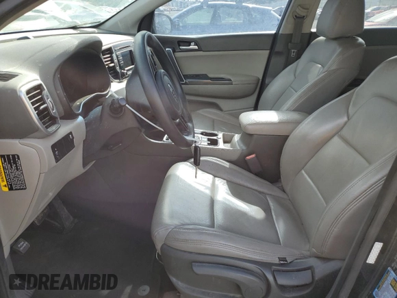 2017 Kia Sportage LX with VIN KNDPMCAC3H7180963, listed as a Copart auction lot 49012245 with 107,506 mi miles and Clean Title. Bid and sale history available at DreamBid. Image 7.