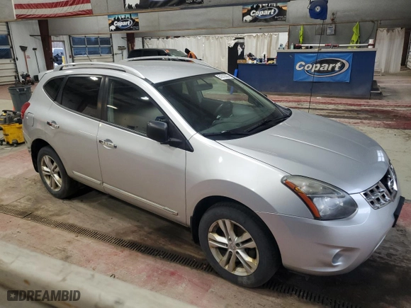 2015 Nissan Rogue Select S with VIN JN8AS5MV7FW260231, listed as a Copart auction lot 51012055 with 138,582 mi miles and Clean Title. Bid and sale history available at carsss.com. Image 4.