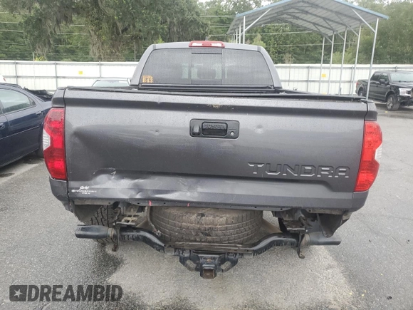 2020 Toyota Tundra 2WD SR with VIN 5TFRY5F15LX258524, listed as a Copart auction lot 70369254 with 101,185 mi miles and Salvage Title. Bid and sale history available at carsss.com. Image 6.