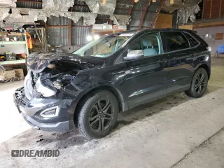 2018 Ford Edge SEL with VIN 2FMPK4J95JBB02371, listed as a Copart auction lot 50454135 with 128,576 mi miles and Salvage Title. Bid and sale history available at carsss.com. Image 1.