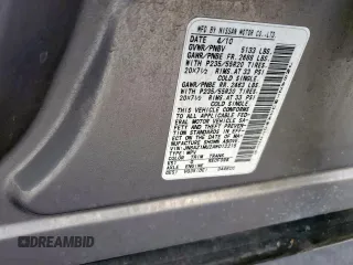2010 Nissan Murano S with VIN JN8AZ1MU2AW012215, listed as a Copart auction lot 50788555 with 161,100 mi miles and Salvage Title. Bid and sale history available at carsss.com. Image 15.