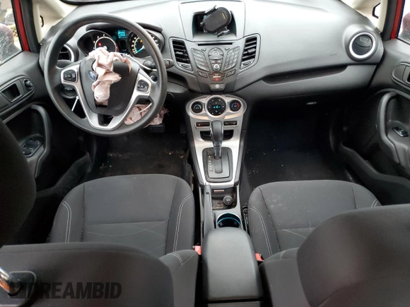2017 Ford Fiesta SE with VIN 3FADP4EJ4HM169586, listed as a Copart auction lot 46549645 with 19,403 mi miles and Non Repairable. Bid and sale history available at DreamBid. Image 8.