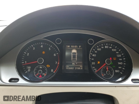 2012 Volkswagen CC Sport with VIN WVWMN7AN5CE500832, listed as a Copart auction lot 70210864 with 193,602 mi miles and Salvage Title. Bid and sale history available at carsss.com. Image 9.