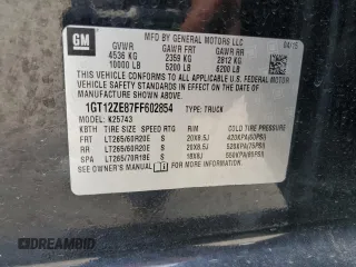 2015 GMC Sierra 2500HD available WiFi SLT with VIN 1GT12ZE87FF602854, listed as a Copart auction lot 51348525 with 96,105 mi miles and Salvage Title. Bid and sale history available at carsss.com. Image 12.
